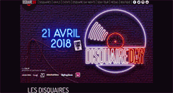 Desktop Screenshot of disquaireday.fr